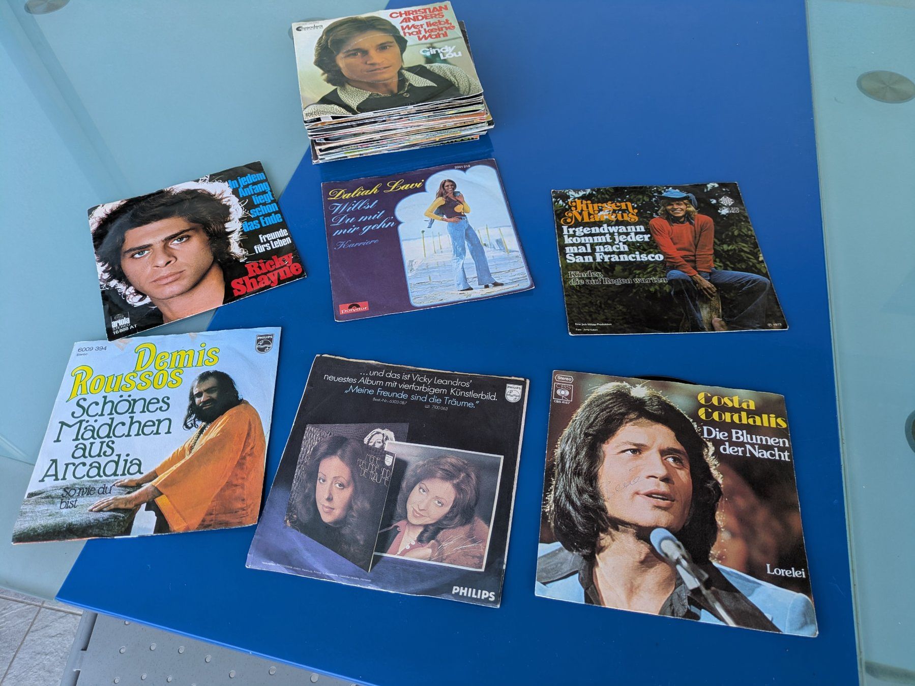 Schallplatten: alte Schallplatten, Schlager, 30 Stück – Gebraucht aus boswil von Grekeu 1