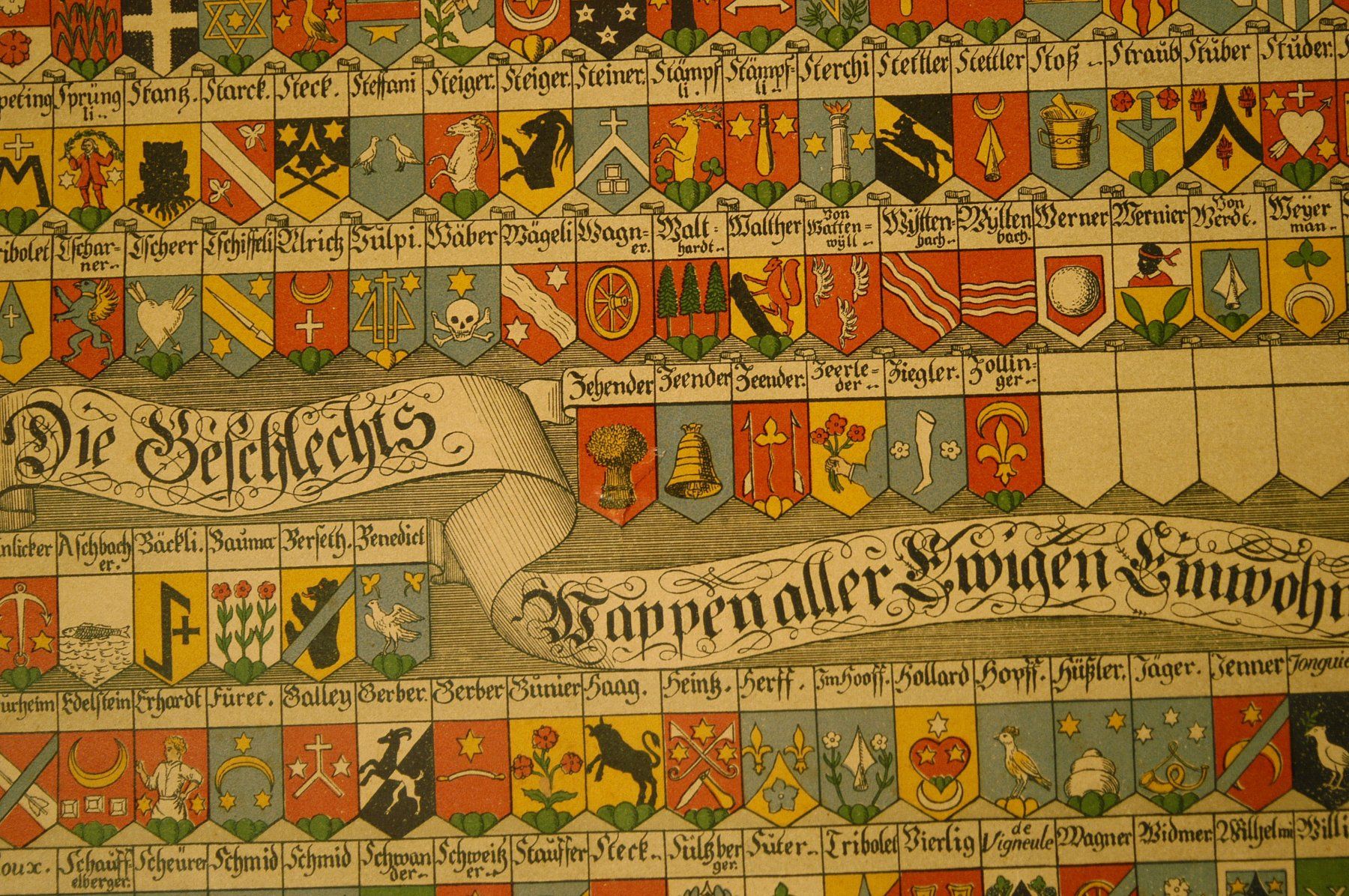 Foto & Immagini: Wappen Berner Regimente und Geschlechter  Druck – Usato da Herisau venduto da Wisen 5