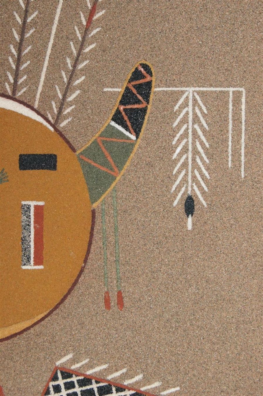 Foto & Immagini: Altes Navajo Sandbild wohl Mitte 20. Jhd. – Usato da Geroldswil venduto da ARTEFACTO 5