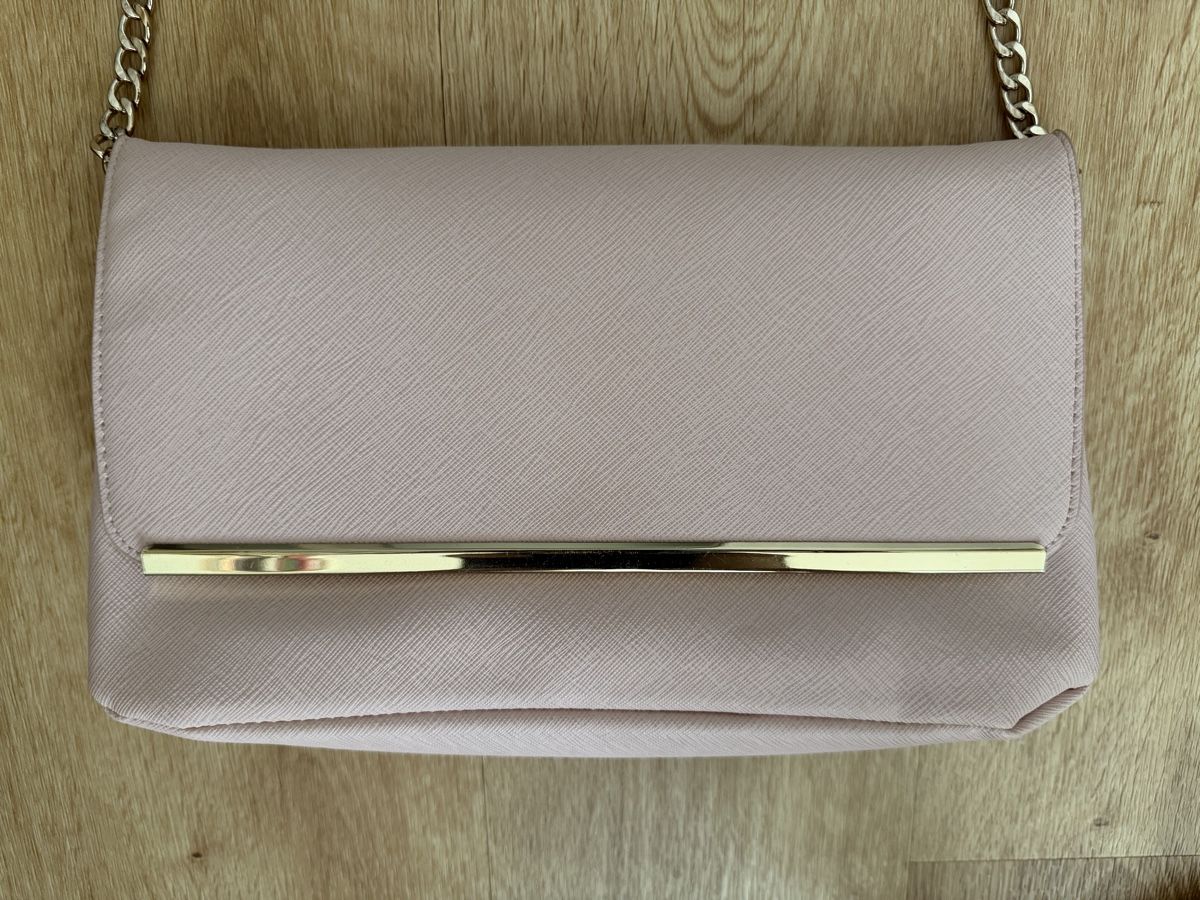 Borse da donna: rosa Clutch/ Abendtasche mit Kette – Usato da Jona venduto da dar_k2v9 1