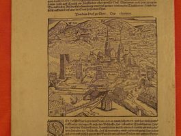 DER HOF CHUR, HOLZSCHNITT UM 1570