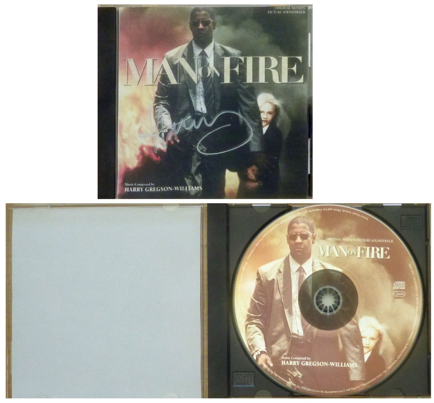 CDs: Filmmusik - Harry Gregson-Williams: Man on Fire – Gebraucht aus Dietikon von immortal-stars