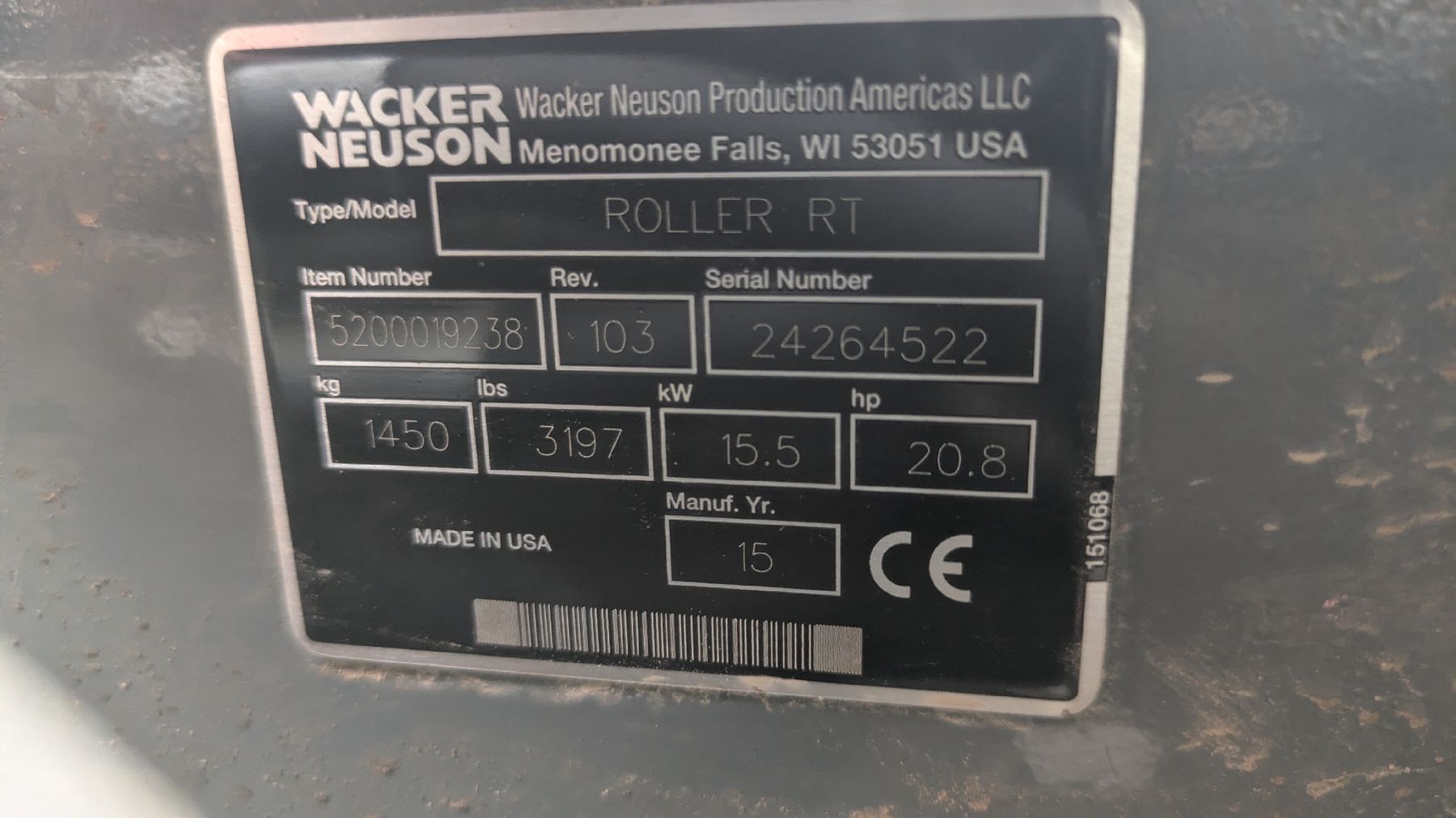 Wacker Neuson Tutte le macchine: Wacker Neuson RT82-SC3 Grabenwalze Rammax – Usato da Ibach venduto da fuechsel77 4