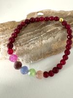 Armband Turmalin, Jade