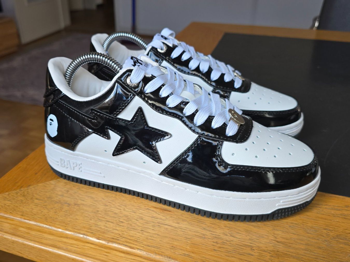 Bape Scarpe da uomo: Bape Sta Lackleder schuhe  EU 40 – Usato da Wallisellen venduto da theblacksheep 1