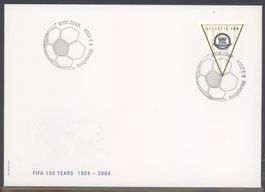 2004, FDC, Sondermarke 100 Jahre FIFA