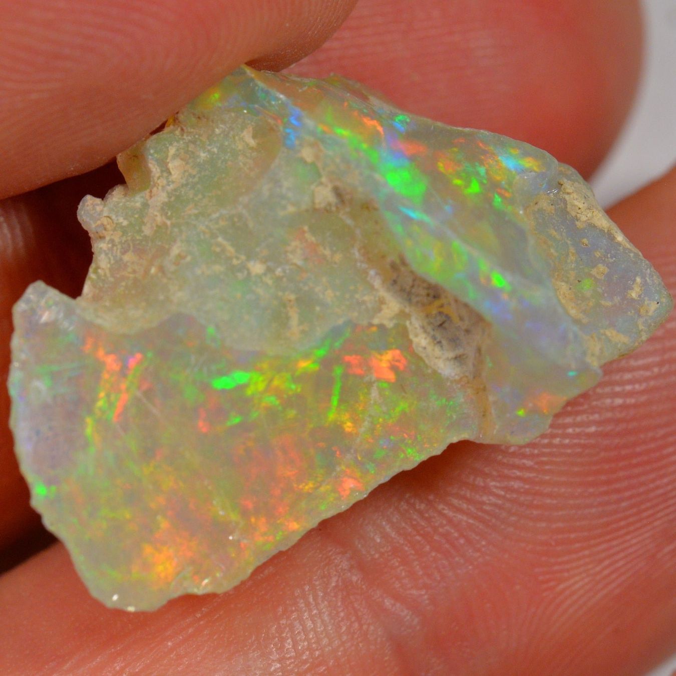 Edelsteine: 20.8 Karat - Roher Äthiopischer Welo Opal – Neu (gemäss Beschreibung) aus Rüti ZH von DeinOpal 3