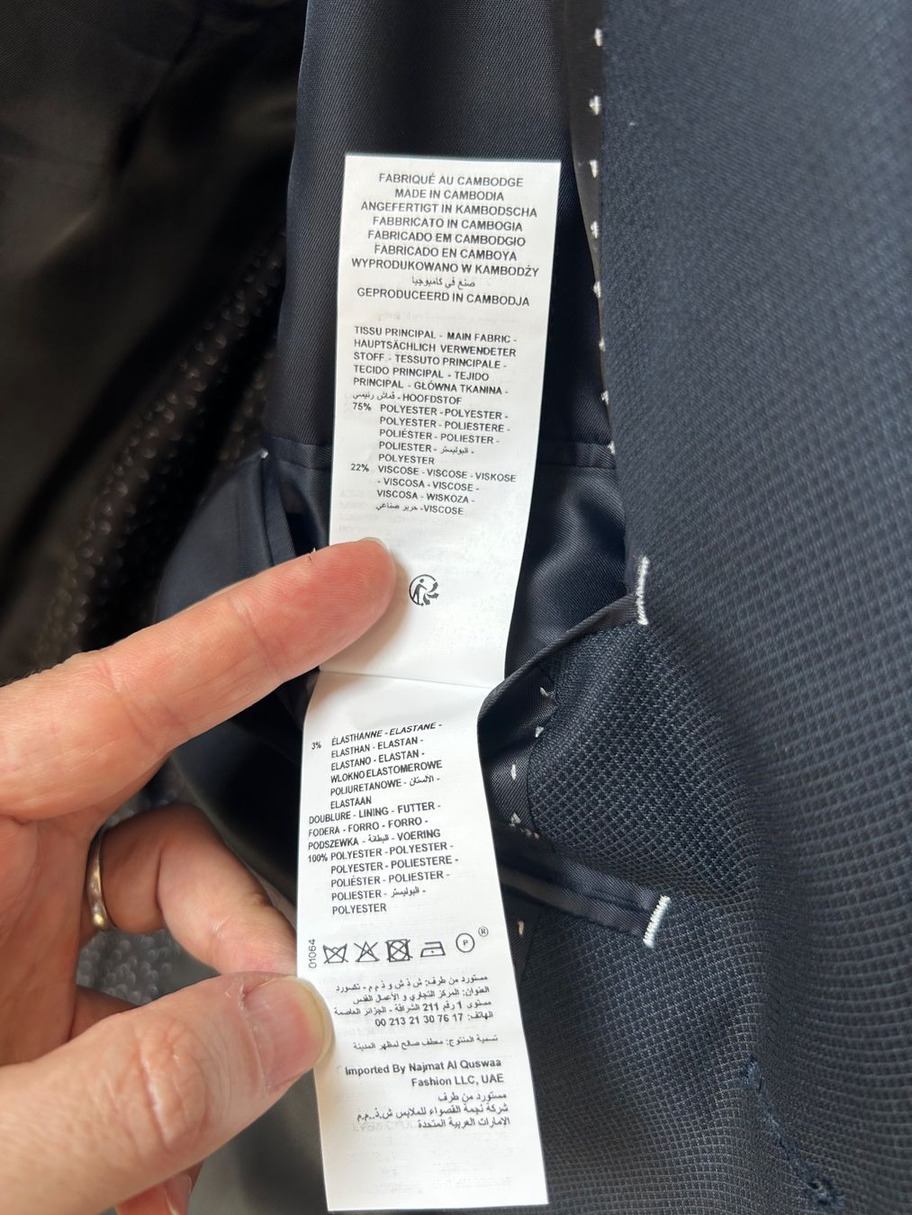Giacche: Veste Devred Bleu Marine Extra Slim, Taille 50. – Nuovo (secondo la descrizione) da Steckborn venduto da DavidLM 6