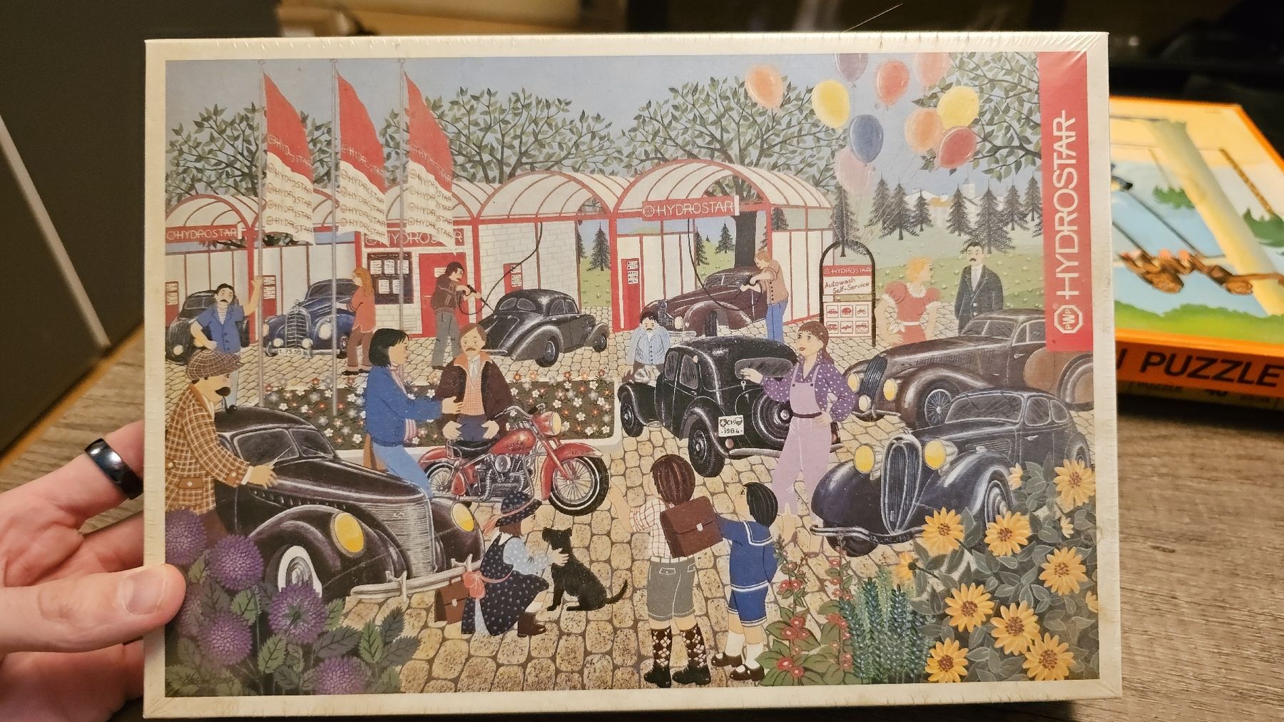 Puzzle: Hydrostar Puzzle 300 Pieces | Oldtimer Motive – Nuovo e nell'imballaggio originale da Basel venduto da Bimgbum 1