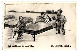 🇨🇭WWII - 1940 - Militärischer Humor (Sehr seltene Karte)