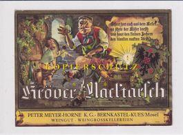 Etikette für Wein - Kröver Nacktarsch /bd
