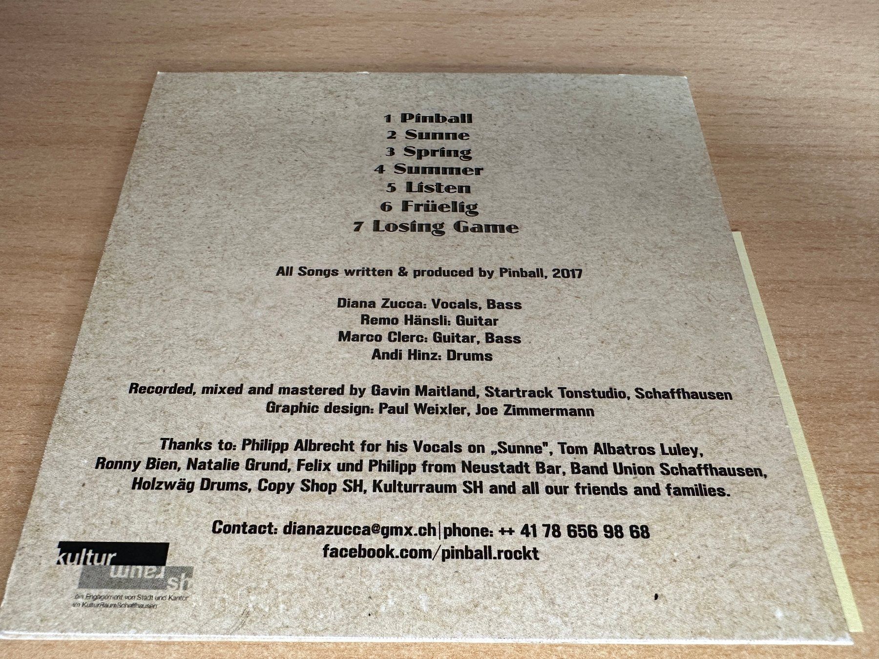 CDs: Pinball - Pinball – Gebraucht aus Rikon im Tösstal von Alpenmutz 1