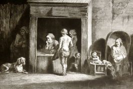 JEAN JAQUES DE BOISSIEU (France 1736-1810) L'écrivain public