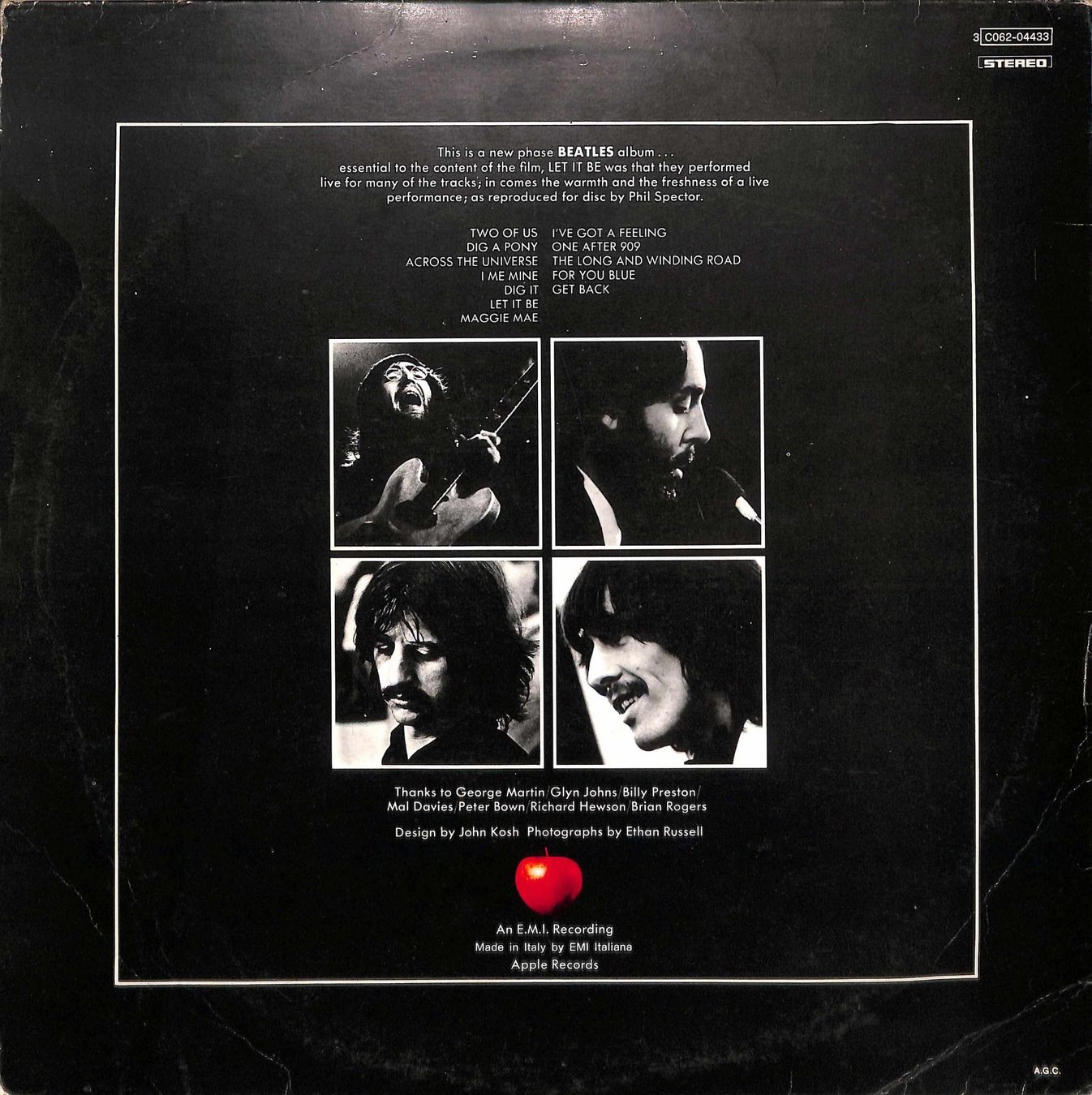 Dischi in vinile: LP: The Beatles - Let it be – Usato da Trimmis venduto da Dres2 1