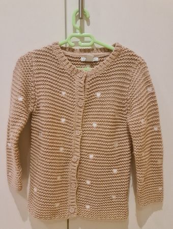 Süsse Mädchen-Strickjacke