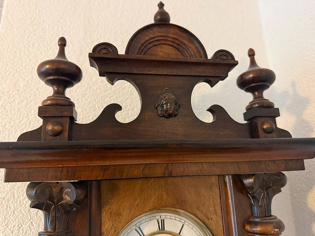 Stand- & Wanduhren: Echtholz Wanduhr – Defekt aus Selzach von Olive8 2