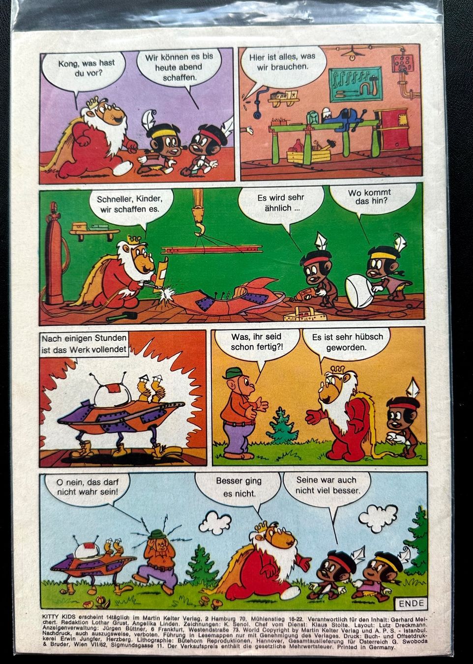 Fumetti: Kitty Kids Nr. 6, 1962, hunderte Comics eingestellt – Usato da Seltisberg venduto da quadartswiss 1