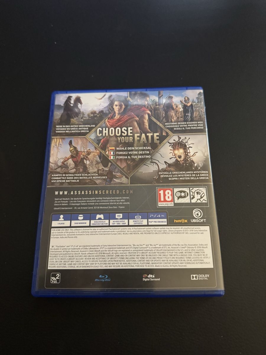 Giochi: Jeu PS4 Assassin's Creed Odyssey – Usato da Blonay venduto da ADO_79 1