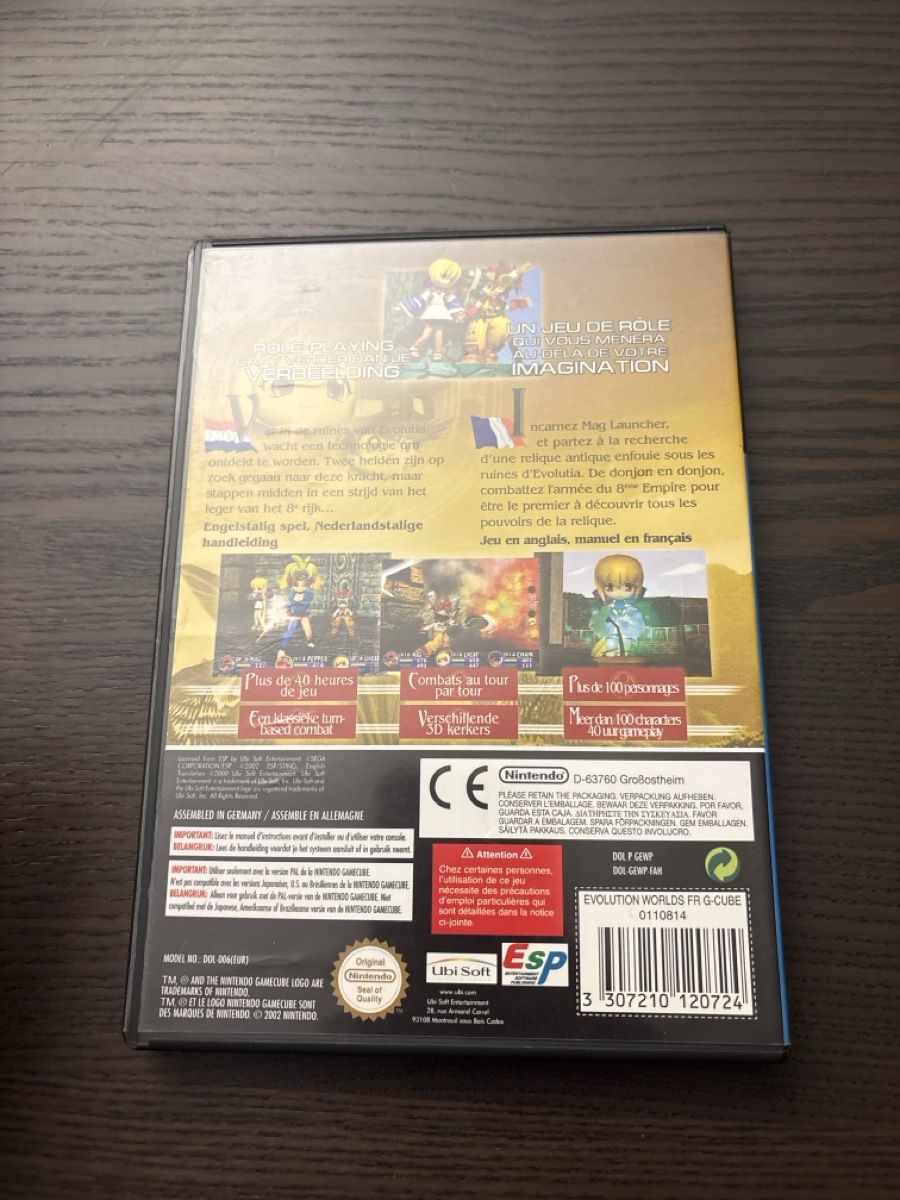 Nintendo Giochi: Jeu Retro Evolution Worlds Nintendo Gamecube – Usato da Meyrin venduto da did_bqr5 1