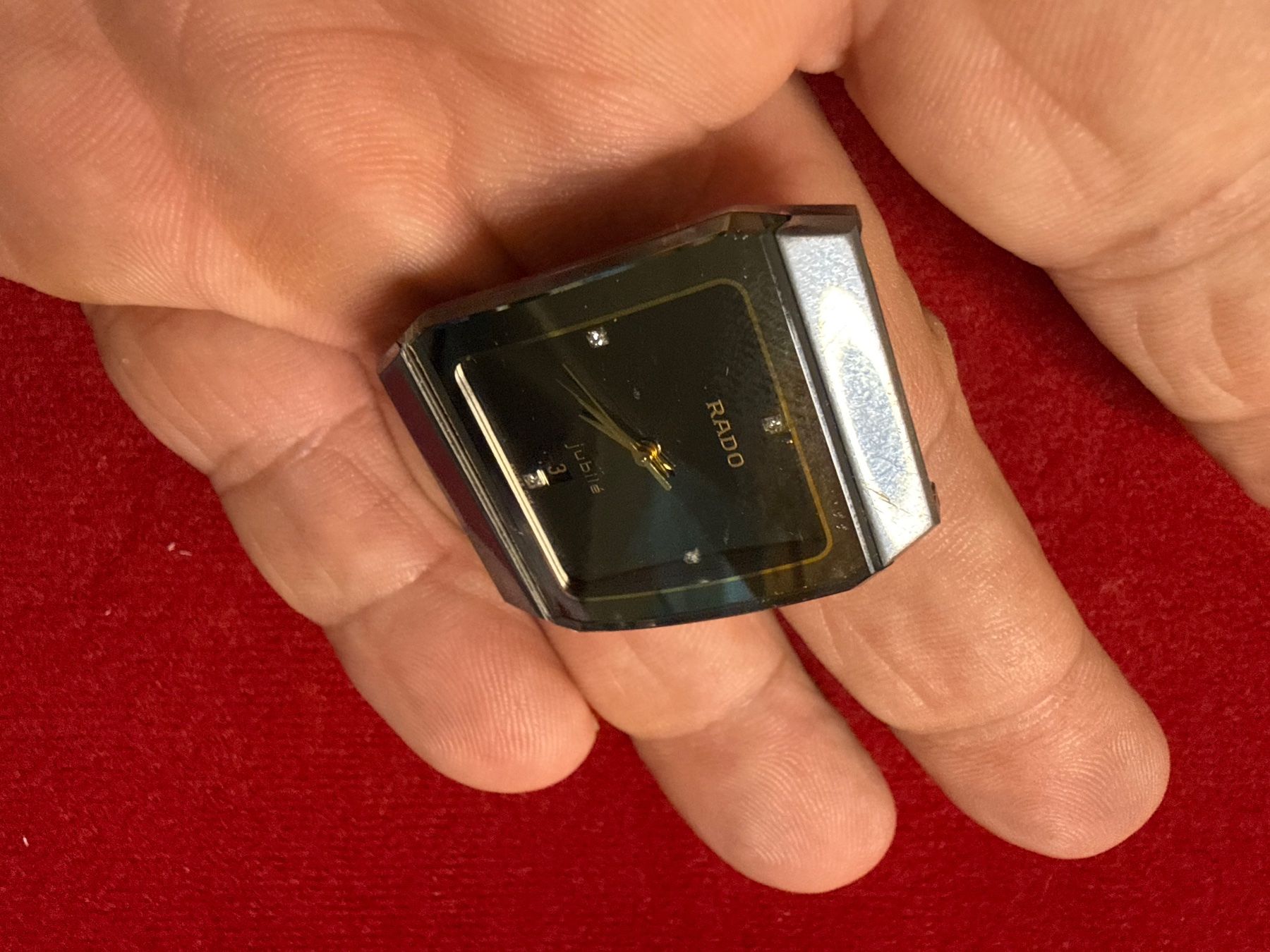 Rado Uhren: Rado Jubile mit 4 Diamanten 28 mm – Gebraucht aus Pfeffingen von Allhandelklgwatches 1