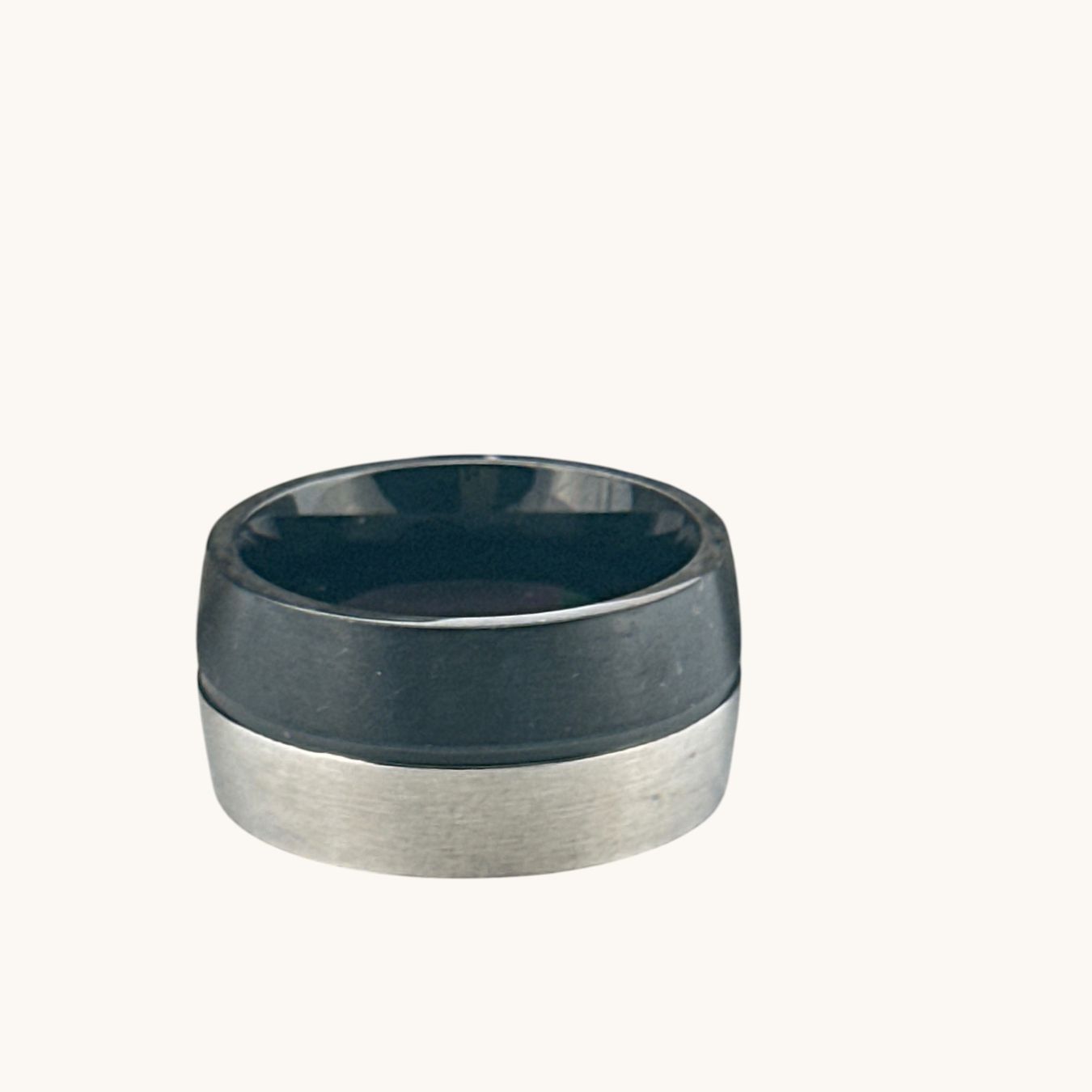 Olga Ribler Ringe: Edelstahlring, bicolor, Gr.58 – Neu (gemäss Beschreibung) aus Luzern von MonikaS03 3