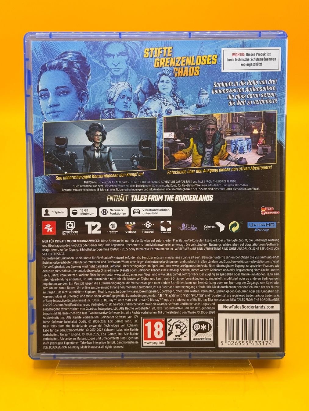 Sony Jeux: PS5 New Tales from the Borderlands – D'occasion à Oberwil b. Zug par silver2024 1