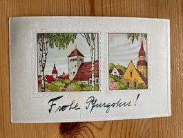 Pfingstkarte - AK 1917