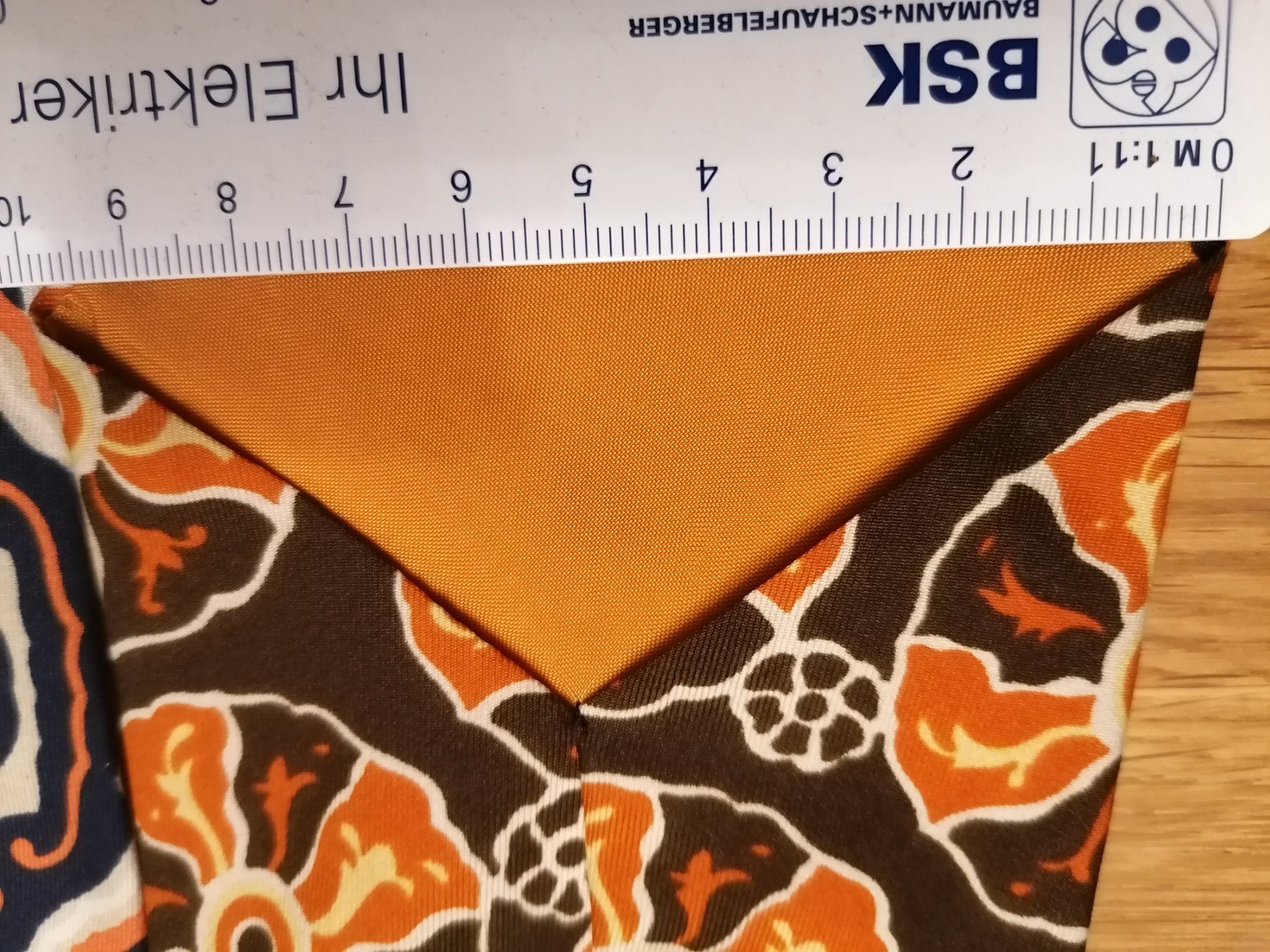 Cravatte: Excelsior Krawatte, Terital Polyester - 2 Stk.- Nr.325 – Usato da Basel venduto da vintagecollector 5