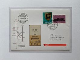 FDC Billet Zell - Hüswil 1995 (Ambulant)