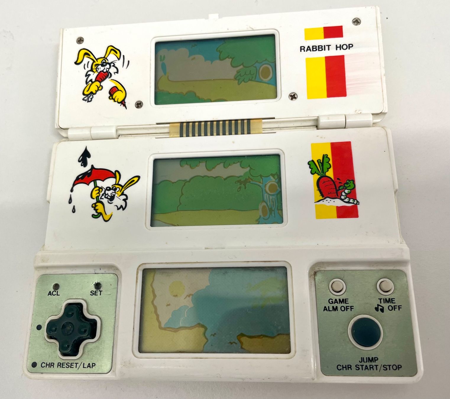 Giochi: Retro Spiel Set/ Rabitt Hop/Paperboy – Usato da Niederdorf venduto da LeptonAG 1