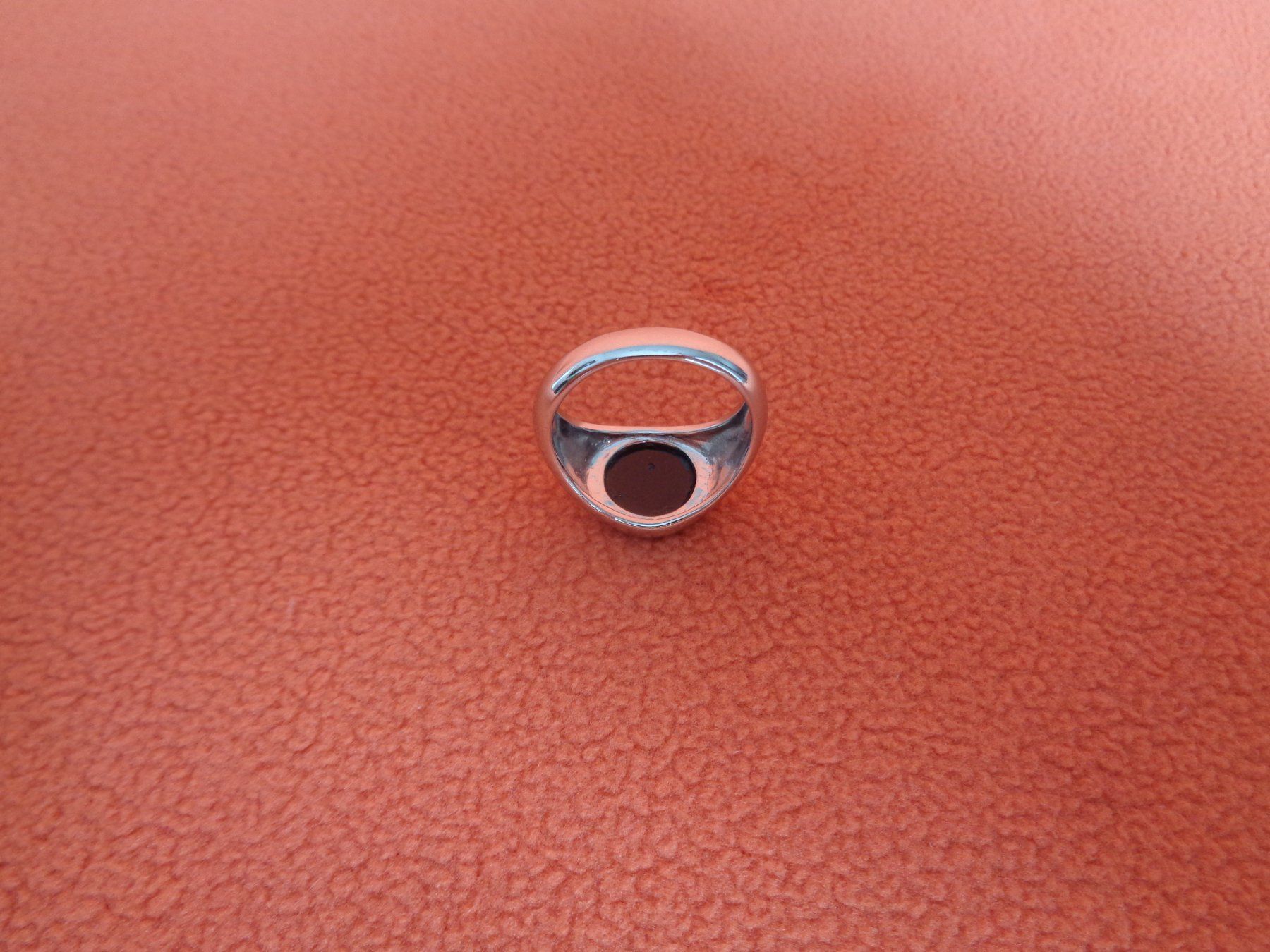 Anelli: Silberring mit Onyx - Sterling Silber 925 Grösse 60 – Nuovo (secondo la descrizione) da Chur venduto da omonia 5