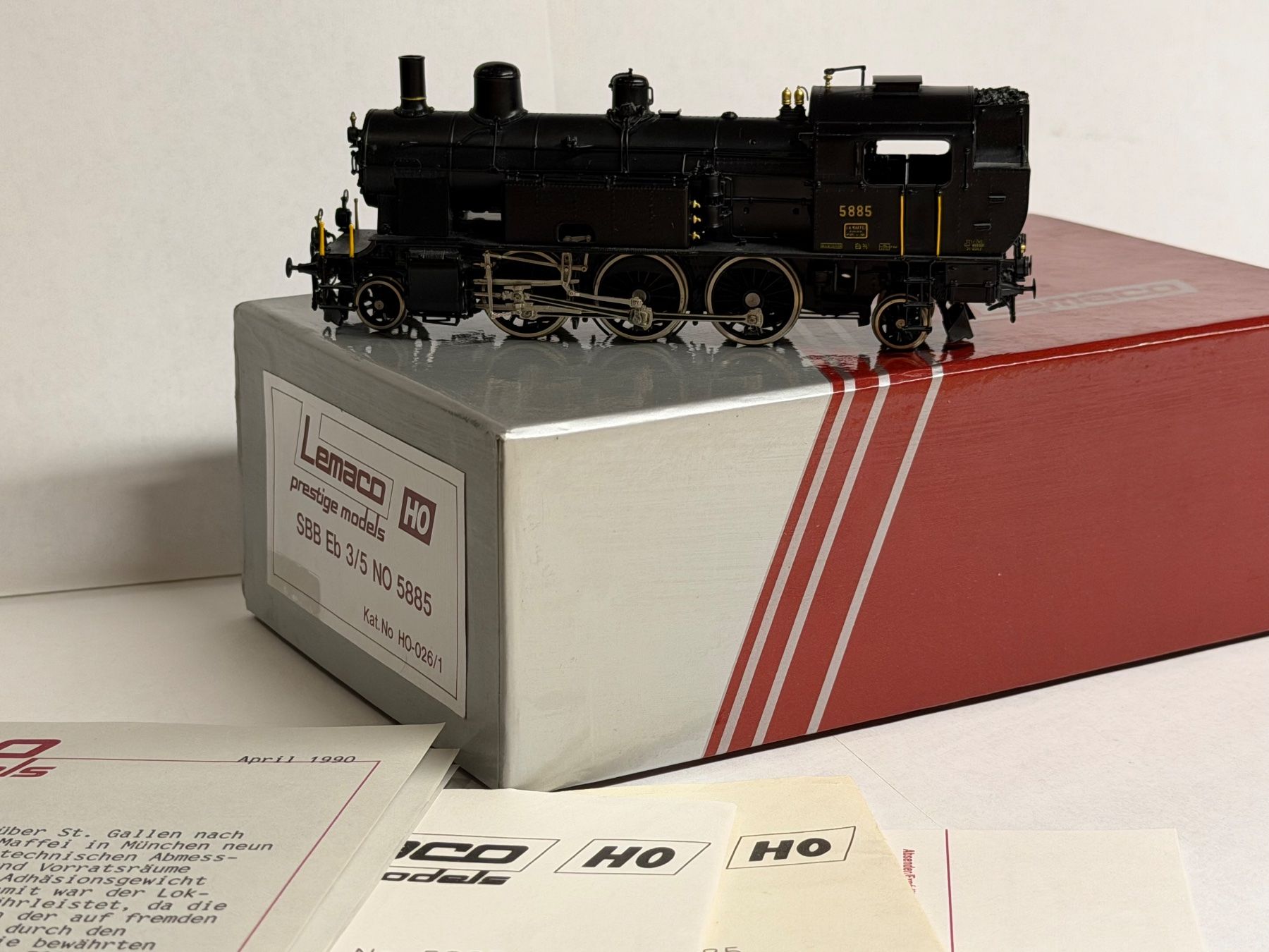 LEMACO H0-026/1: SBB Eb 3/5 5885 (Gebraucht) in Hünibach für CHF 300 ...