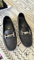 TOD'S Damen Mokassins schwarz Gr. 37 Leder