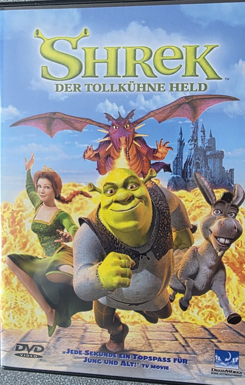 Tutti i DVDs: DVD Shrek - Der tollkühne Held – Usato da Oetwil am See venduto da fineli2