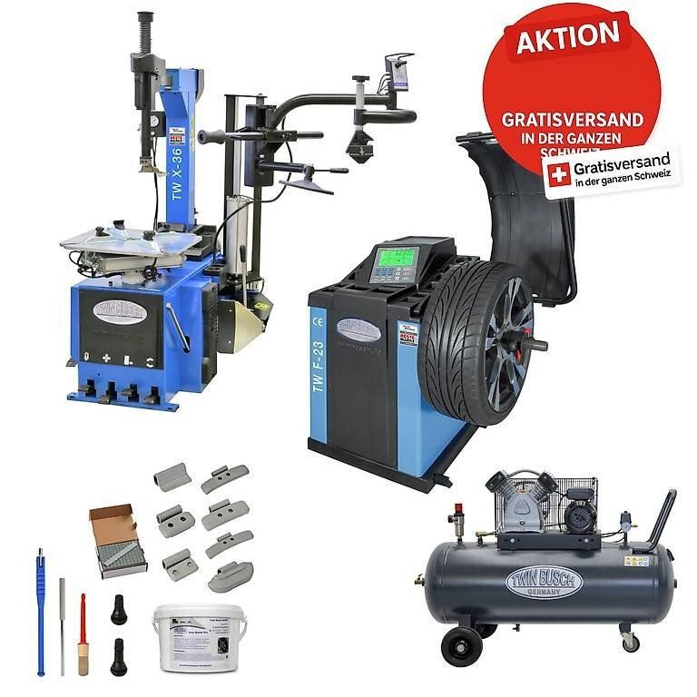 Twin Busch Tutte le macchine: Reifenmontage Set Pro Plus !!!Versandkostenfrei!!! – Nuovo e nell'imballaggio originale da Rüthi (Rheintal) venduto da Toptool