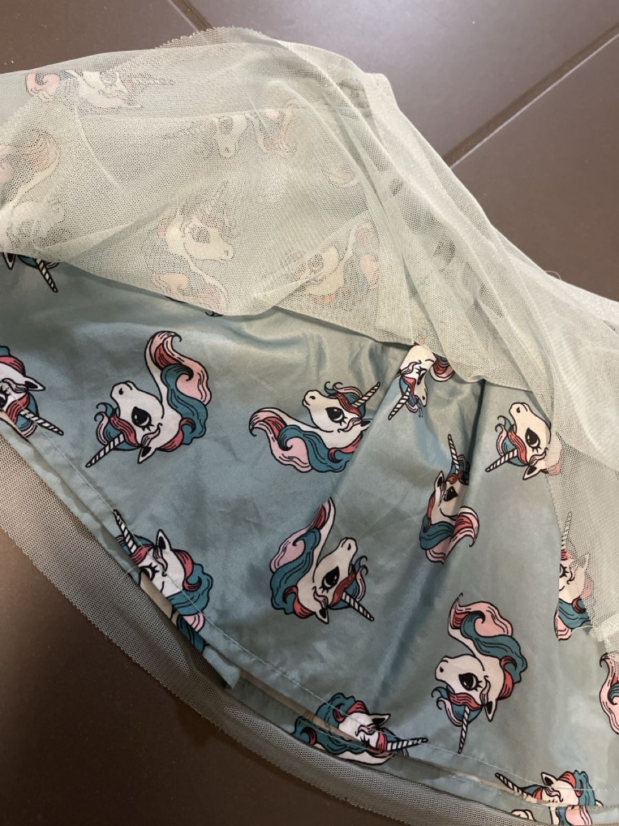 H&M Vestiti & Gonne: Tüll-Rock mit Einhorn-Muster, Gr. 92 – Usato da Zürich venduto da Belisimo