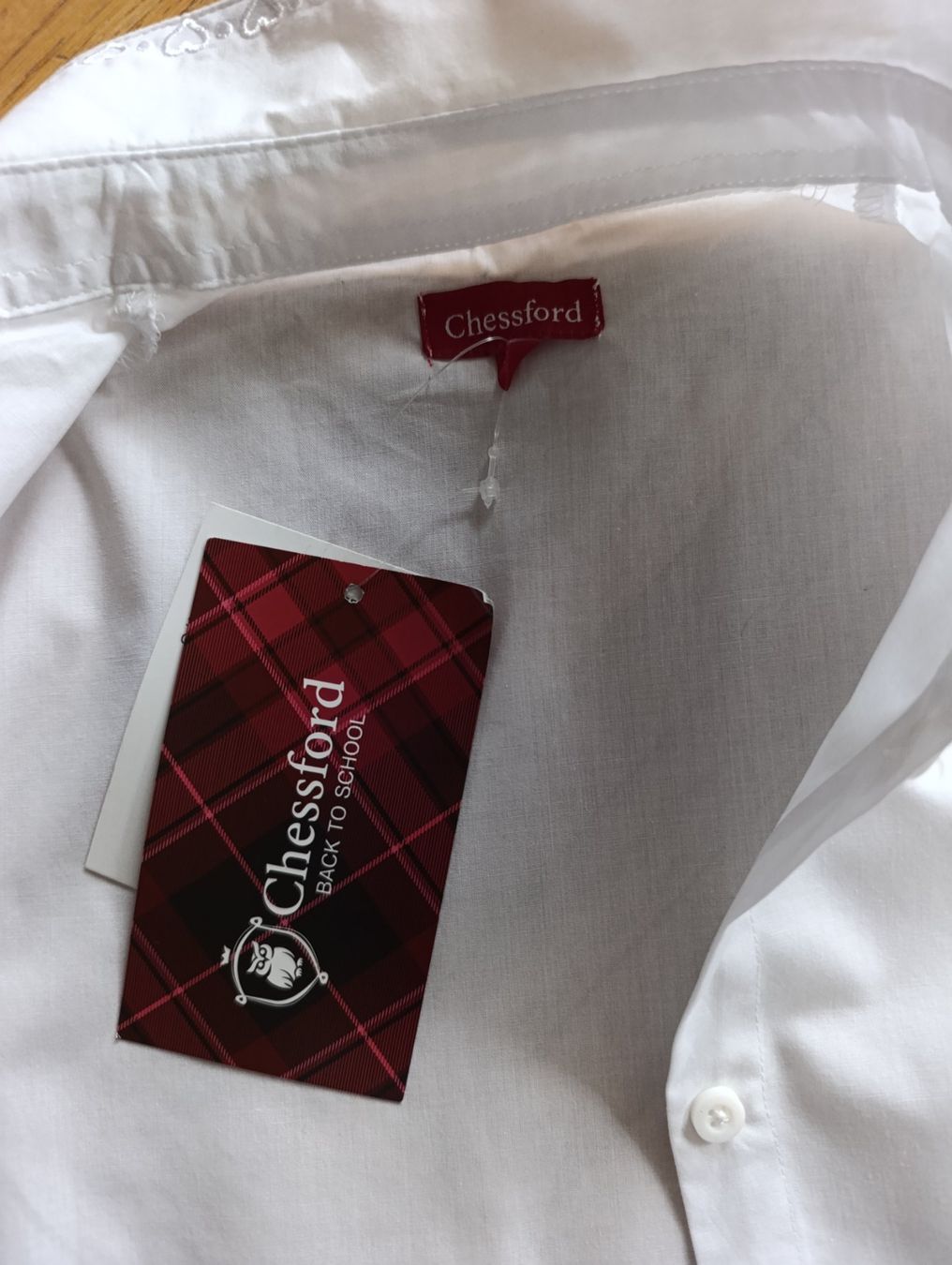 Camicette, T-shirt & Top: Mädchen Bluse weiss, Gr 140 – Usato da Zürich venduto da mir_2kjl 4