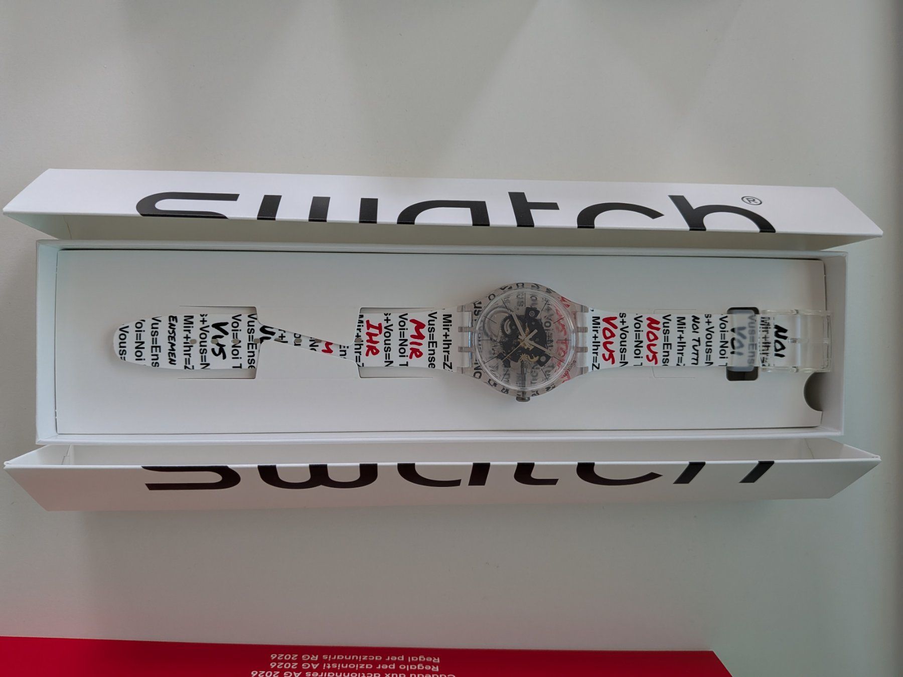 Swatch Orologi: Swatch Aktionärsuhr 2026 + 2025 – Nuovo e nell'imballaggio originale da Buchrain venduto da manutd92 1