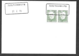 GR Brief Aushilfsstempel 7202 TRIMMIS TS 27.X.78