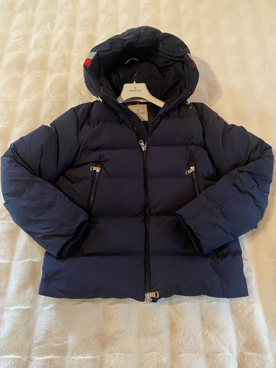 Giacche: Moncler Synthetic Corborant In Navy – Usato da Oeschseite venduto da -Luxury-On-Line- 8
