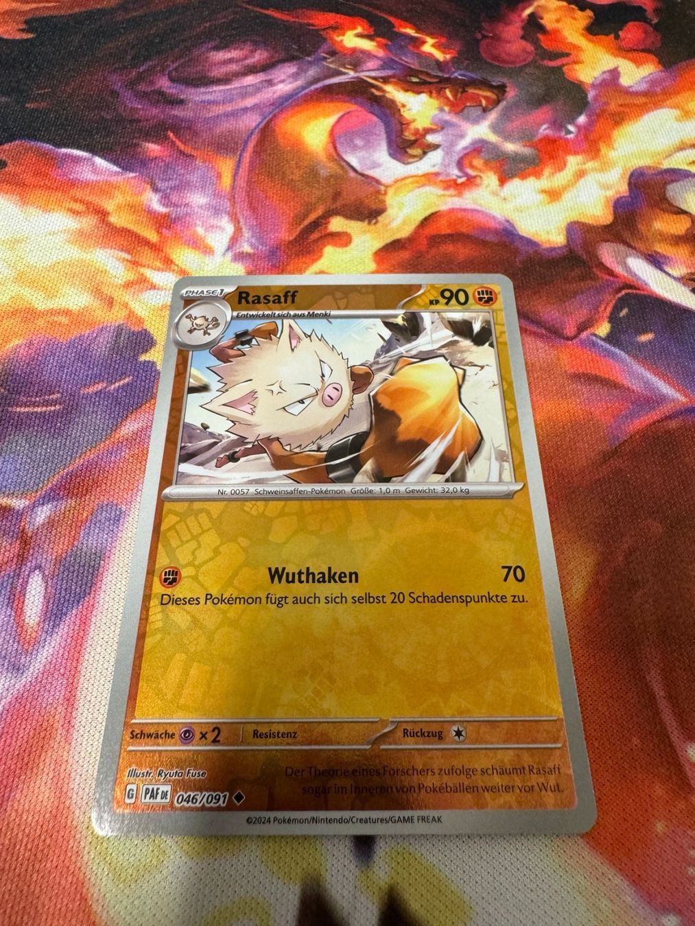 Pokémon Sammelbilder & Trading cards: Rasaff (PAF 046) / Reverse Holo / Paldeas Schicksale – Neu (gemäss Beschreibung) aus Bülach von CherryBlu