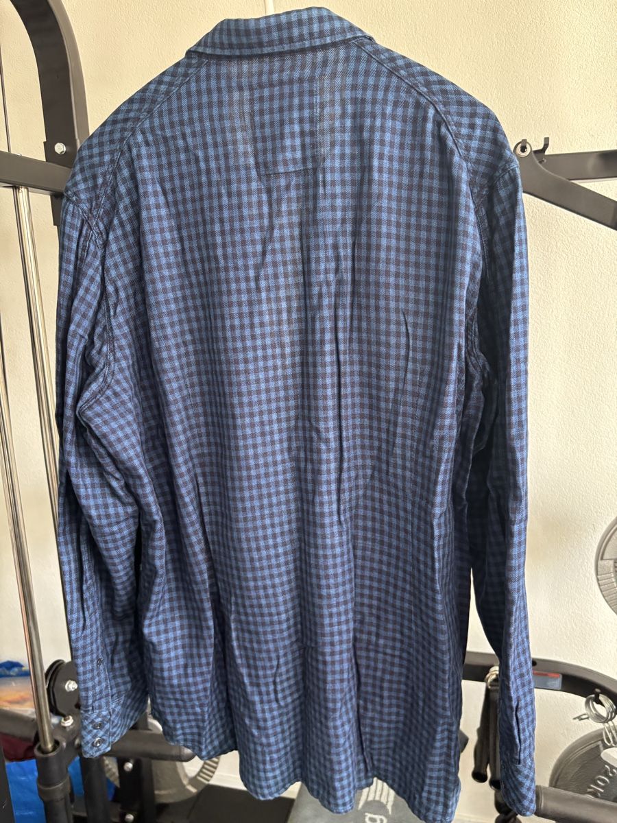 G-Star Hemden: G-STAR Hemd, Karo, XL, schwarz-blau – Gebraucht aus Niederwangen BE von V.Fernandes 1