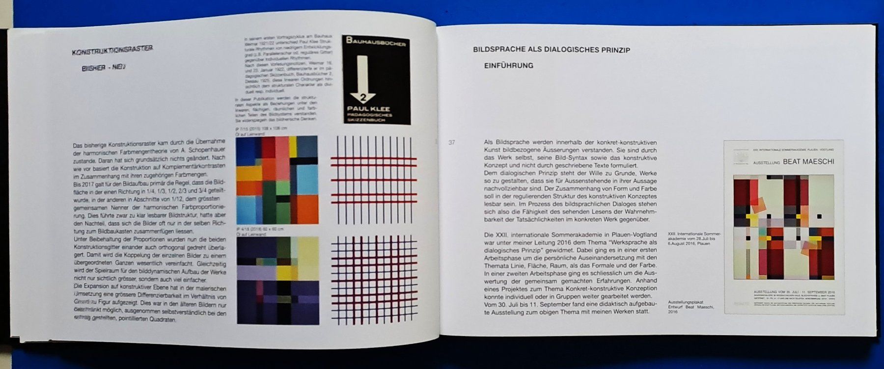 Libri: BEAT MAESCHI - Bildsprache als dialog. Prinzip Limit.EA 2021 – Usato da Zürich venduto da archiphil 6