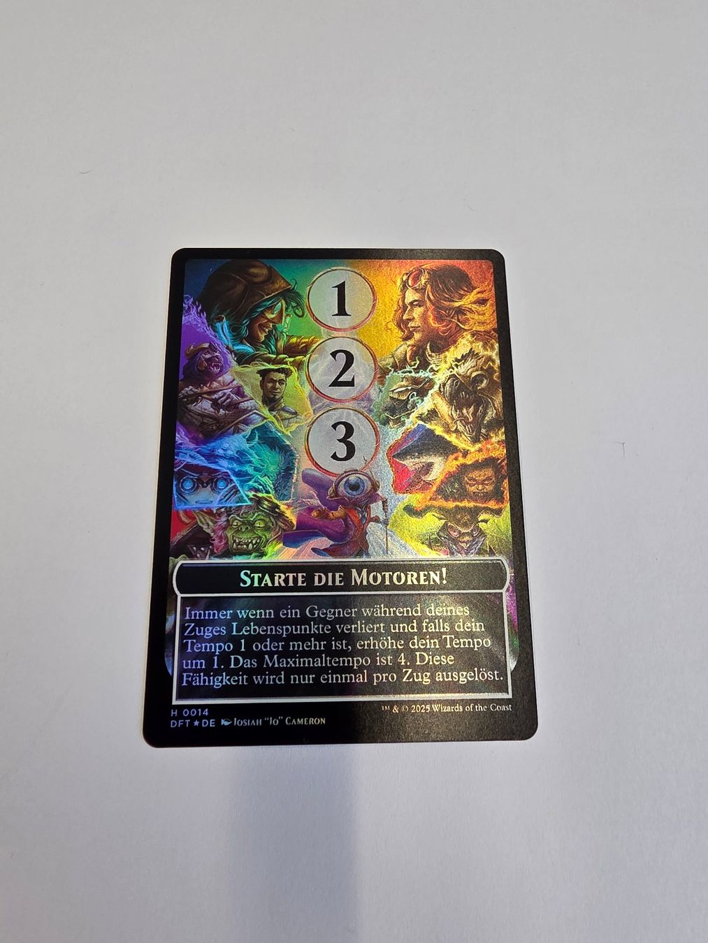 Magic The Gathering Carte collezionabili: MTG -Aetherdrift (DFT)- Token: Starte die Motoren! - FOIL – Nuovo (secondo la descrizione) da Mörigen venduto da Gadgeteer