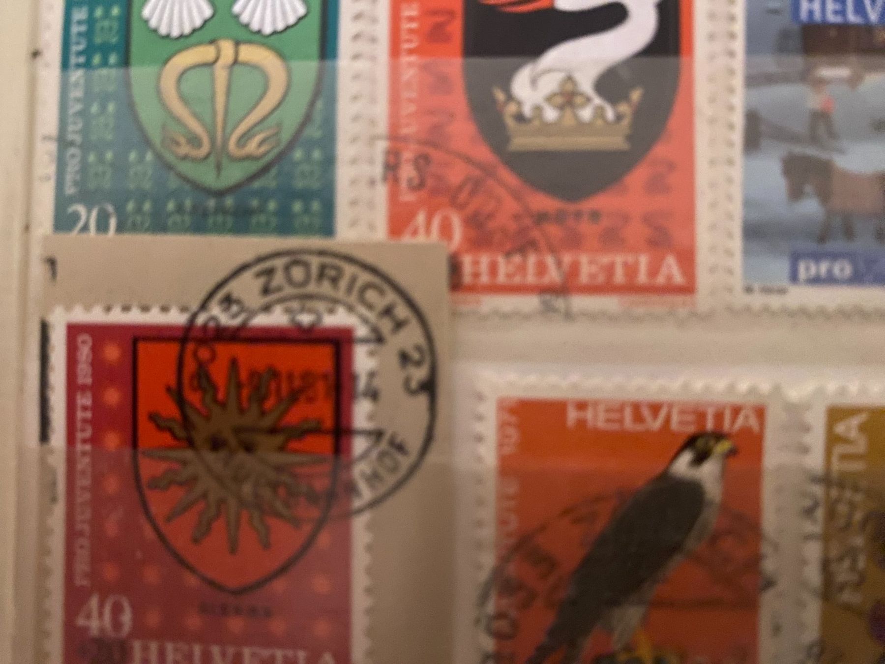Tous les timbres: Briefmarken Schweiz Pro Juventute – D'occasion à matten b. interlaken par jfran17 5