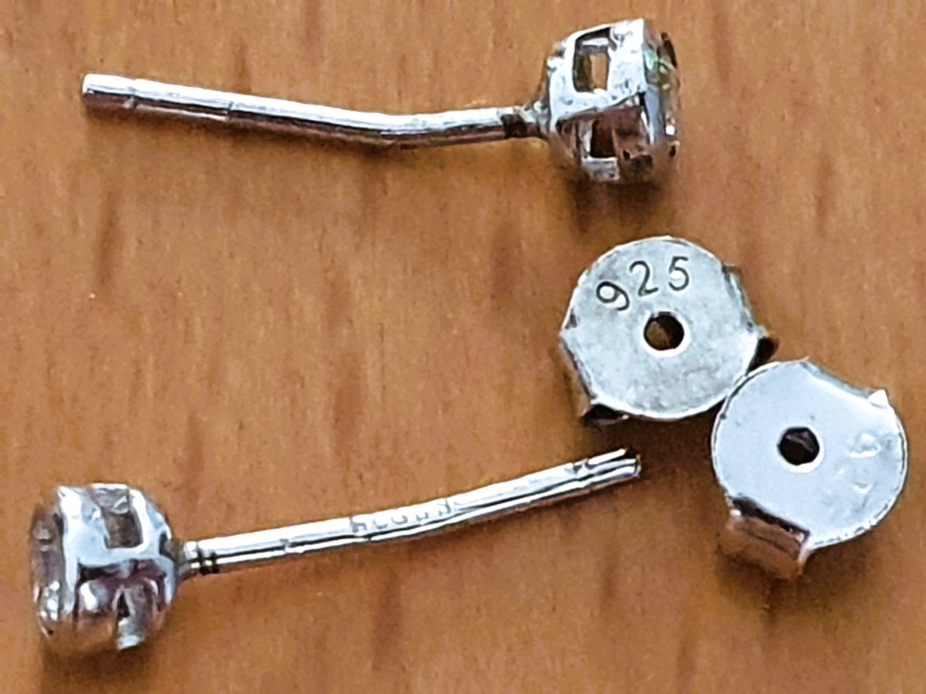 Orecchini pendenti & Orecchini a lobo: 925 SILBER OHRRINGE - OHRCLIPS - OHRSTECKER MIT STEIN – Nuovo (secondo la descrizione) da Brüttisellen venduto da Nighttrain 1