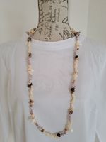 Collier de coquillages naturels / sautoir 🐚 45cm