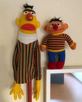 70er Sesame Street Sesamstrasse Bert / Ernie Puppen Figuren