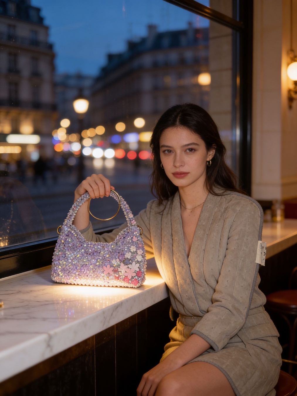 Borse da donna: Strass Handtasche aus Kristallperlen Event – Nuovo e nell'imballaggio originale da canobbio venduto da barbarb 5