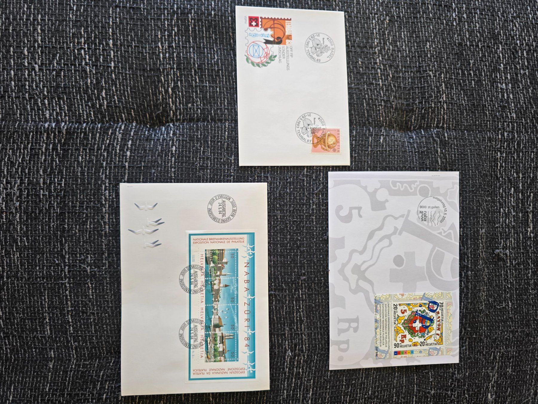 Tutti i francobolli: Briefumschläge mit Schweizer Marken 614 FDC – Nuovo (secondo la descrizione) da Niederurnen venduto da Jens6